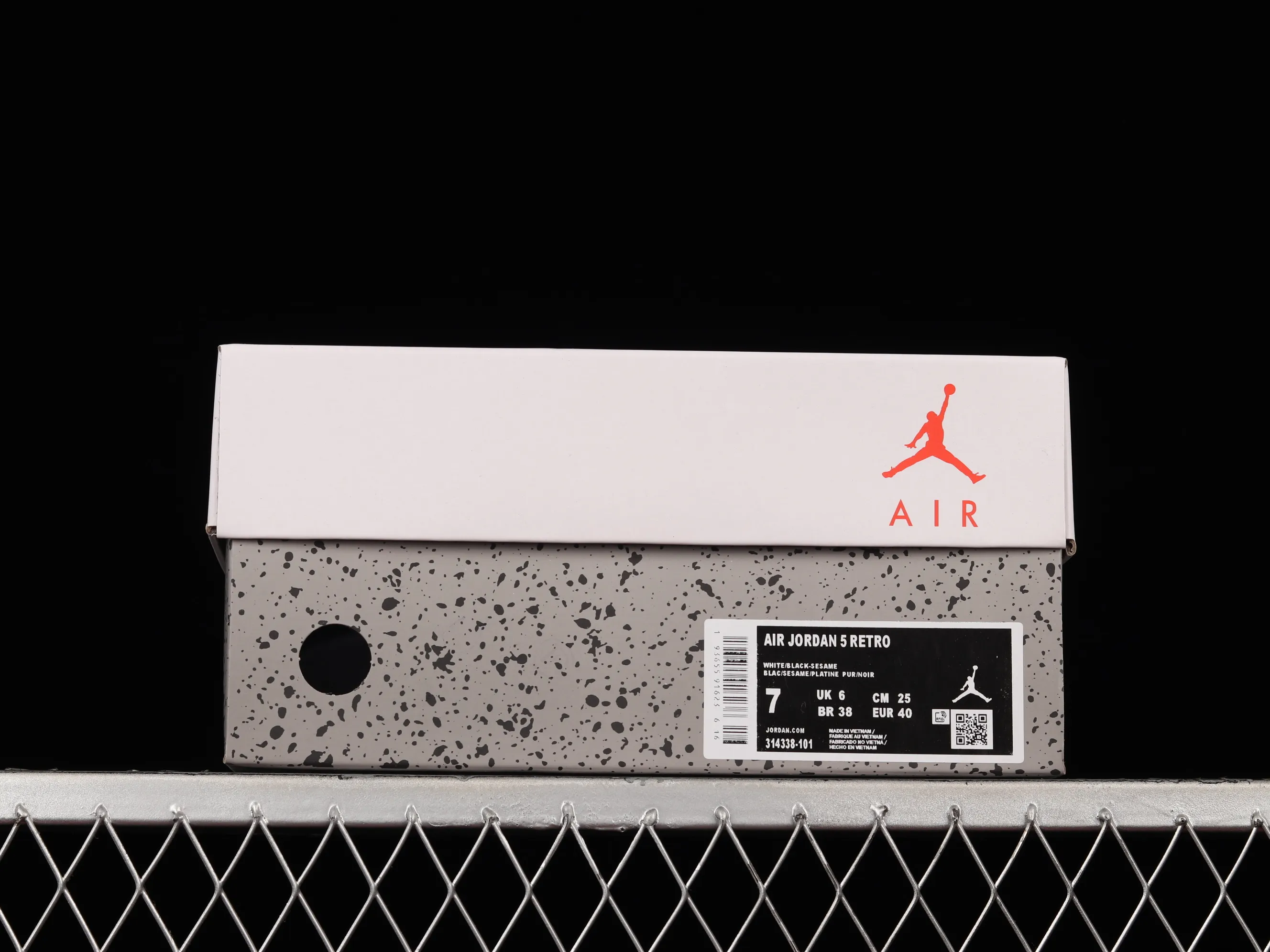 All categories Air Jordan Jordan series basketball shoes Air Jordan 5 Air Jordan 5 Low "Fire Red" AJ5 Joe 5 classic white and red low-top basketball shoes 314338-101